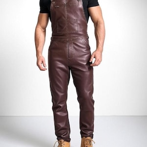 Mens Leather Overalls - Etsy