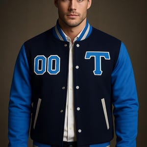 Personalized Adult  Baseball Jacket for Men Women Youth,Custom Premium Name Number Sports Adult,Varsity Jacket,Basketball Football Jackets