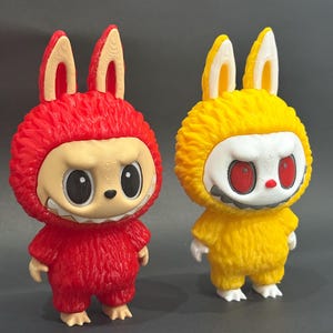 Labubu Doll – 3D Printed Collectible Designer Art Toy – Fan Edition – Labubu Decor Gift for Collectors
