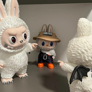 Labubu Angel – 3D Printed Labubu Collectible Figurine – Designer Art Toy for Display & Gifting