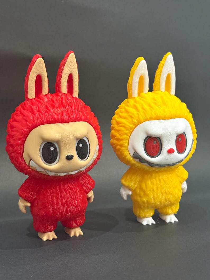 Labubu Doll – 3D Printed Collectible Designer Art Toy – Fan Edition ...