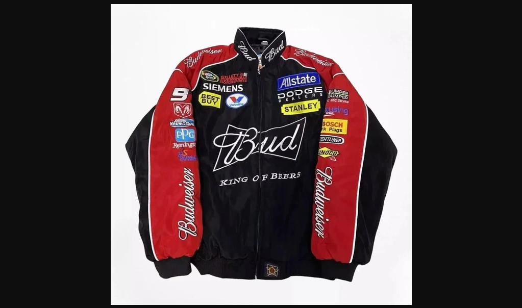 Bud Racing Jacket - Etsy
