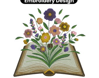 Book Lover Embroidery Bundle | Reading Quotes Embroidery Designs | Book Club Library Stitch Files | Literary Machine Embroidery Set