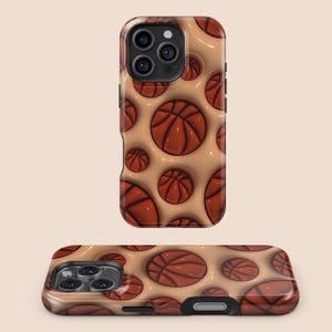Basketball Ball Handyhülle, Ball Handyhülle, iPhone 16 15 14 13 12 11 7 8 X XR XS SE Plus Pro Max, Samsung Galaxy S25 S24 S23 S22 S21 S20