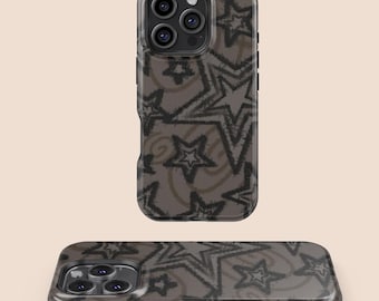 Grunge Star Phone Case, Stars Phone Case,iPhone 16 15 14 13 12 11 7 8 X XR XS SE Plus Pro Max,Samsung Galaxy S25 S24 S23 S22 S21 S20