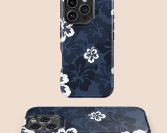 Hawaiian Hibiscus Flower Phone case, Tropical Hibiscus Cover, iPhone 16 15 14 13 12 11 7 8 SE Plus Pro Max Mini,Samsung Galaxy S25 S24 S23