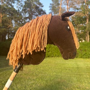 Handmade Hobby Horse –  hobby horse Brown