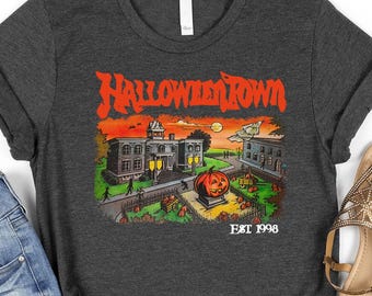 Retro Halloweentown University T-Shirt: Cozy Halloween Tee