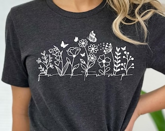 Subtle Anti Trump Flower Shirt: FDT Political Tee, Feminist Gift
