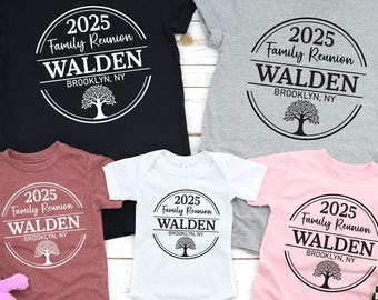 Custom Family Reunion Shirt: Personalized Matching Team Tee