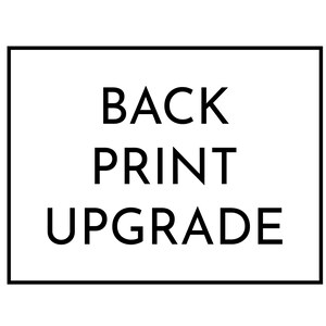 Back Print Upgrade, Buy this link with a shirt which you want to both back and front print, Front Back Print