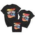 Race Car Birthday Shirt: Custom Family Matching Team Tee 2 3 4 5 6 7 year old Son Bday Party