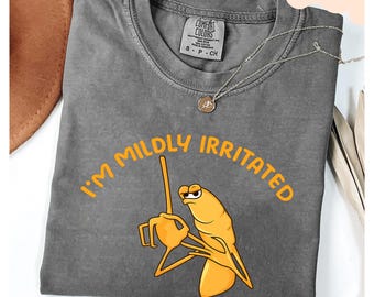 I'm Mildly Irritated Marcus The Worm Shirt, Marcus The Worm Meme Shirt, Brain Rot shirt, Robert Help Marcus The Worm Ugly shirt