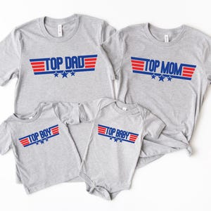 Chemises d'anniversaire de famille, haut pour papa, haut anniversaire d'avion, jet shirt, t-shirts d'avion de chasse, cadeaux de pilote d'avion, top fille, top maman, top garçon image 2