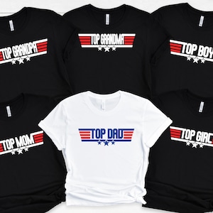 Family Birthday Shirts, Top Dad Shirt, Airplane Birthday Top, Jet Shirt, Fighter Jet Tshirts, Plane Pilot Gifts,Top Girl,Top Mom,Top Boy Tee
