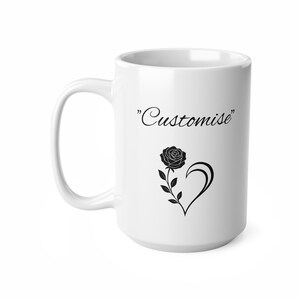 Customizable Ceramic Coffee Mugs - Perfect Gift for Coffee Lovers, Personalized Drinkware, Ideal for Birthdays, Anniversaries, Home Decor,