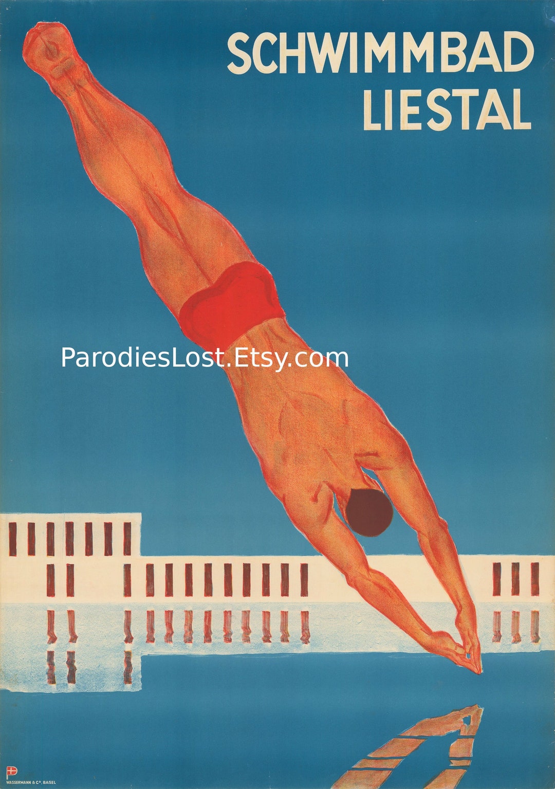 Semi NUDE SWIMMING POOL German European Poster Shower Bath Male Nude Naked Man Skinny Dipping Gay Interest Naturism - Etsy Denmark->