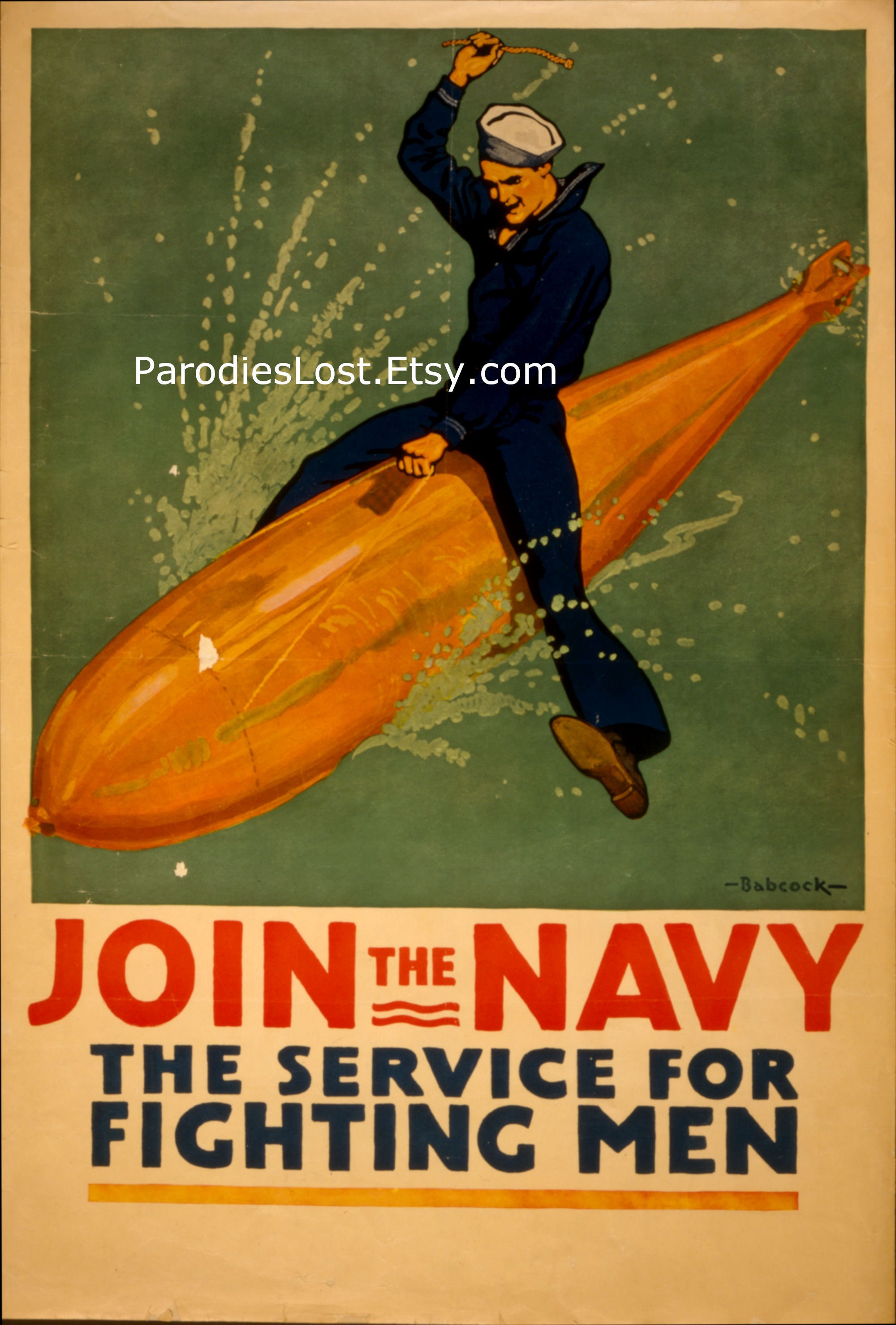 Vintage Military Poster