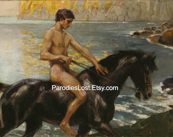 Pferd nackt reiten