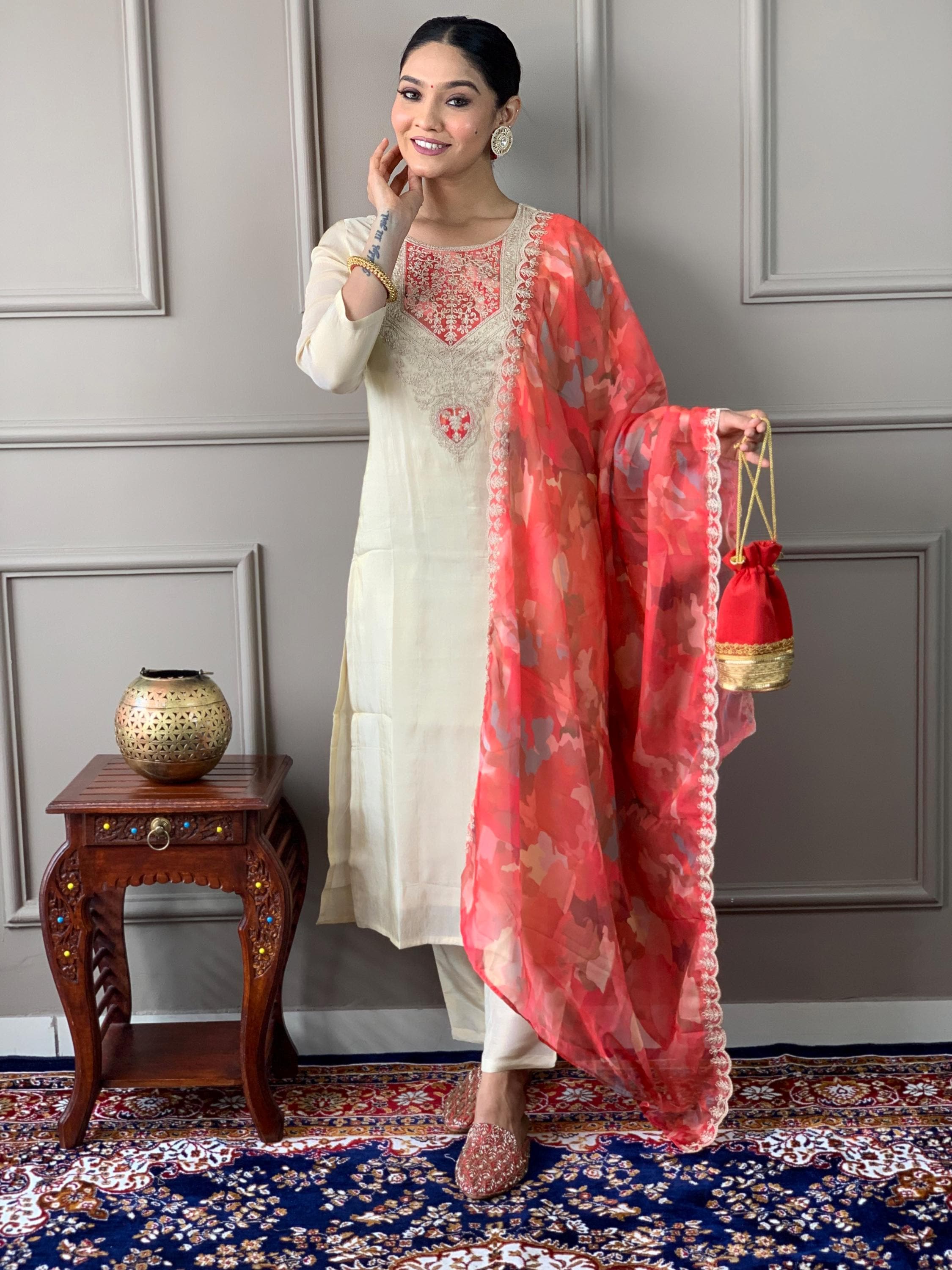 Banarasi Silk Kurti Modern Brocade Suit Design Brocade Silk Zari