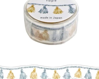 Washi tape: TASSEL Die-cut (3/4") by Mind Wave Japan