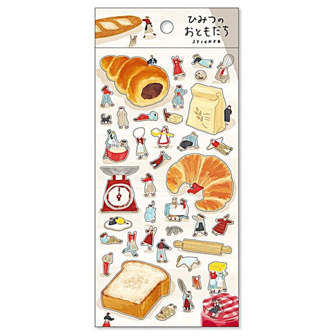 Sticker Sheet: SECRET BAKERY (40 Pieces) by Mind Wave Journal Scrapbook ...