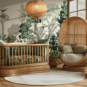 Neutral Forest Mural Wallpaper