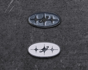 Cosmos Enamel Pin - Astronomy / Space Lapel Pin -  Minimalist / Cyberpunk Brooch