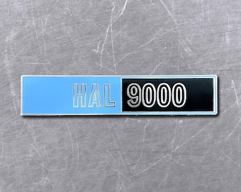 RESERVED for Scott - HAL 9000 1:1 Scale Replica Enamel Badge - Sci-Fi Prop (Metal)