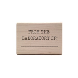 Laboratory Of Rubber Stamp - STEM / Chemistry Teacher Grading - Lab Notebook Science Stationery