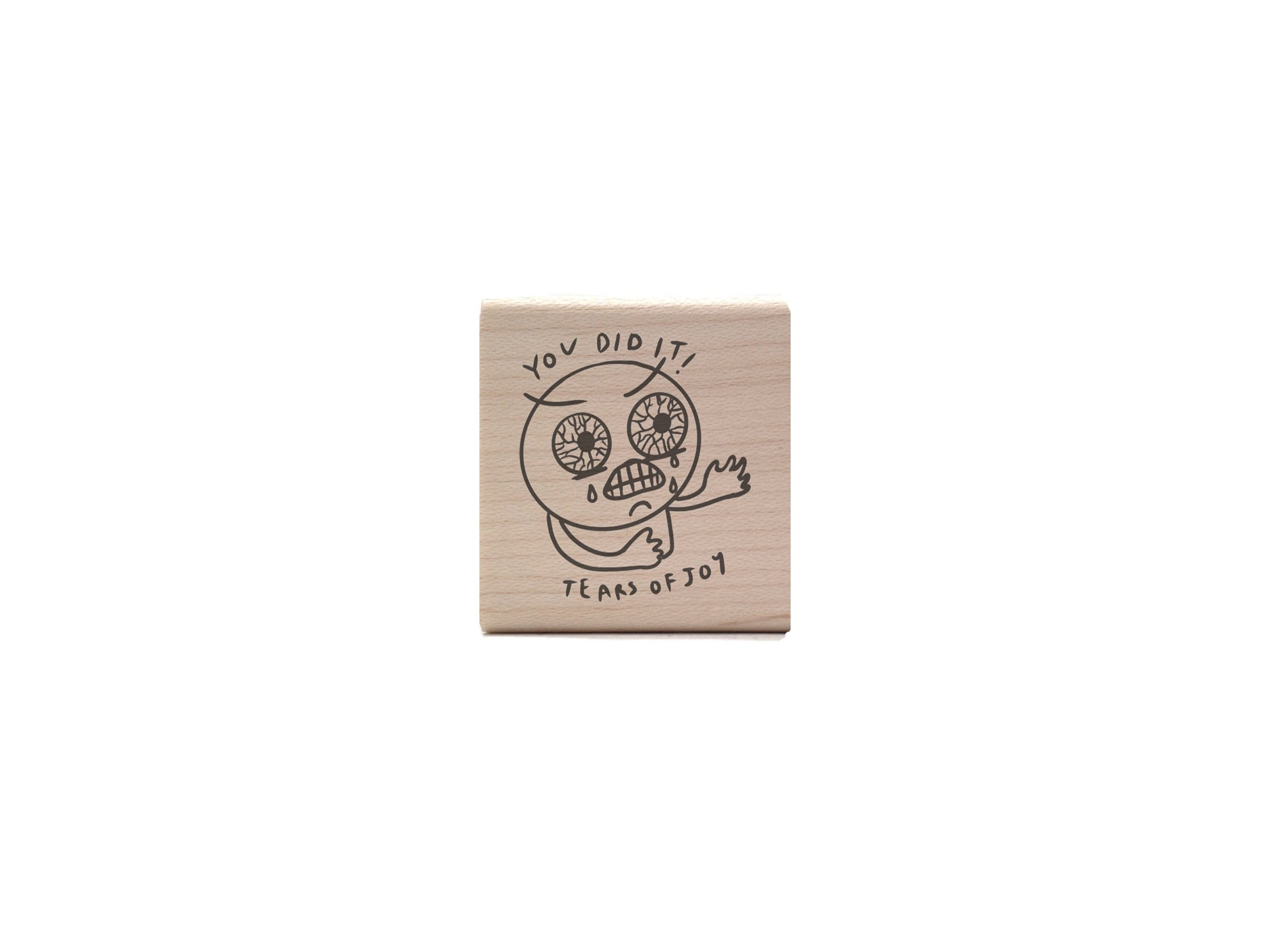 You Did It Meme Rubber Stamp Inspirational / Motivational -  Finland