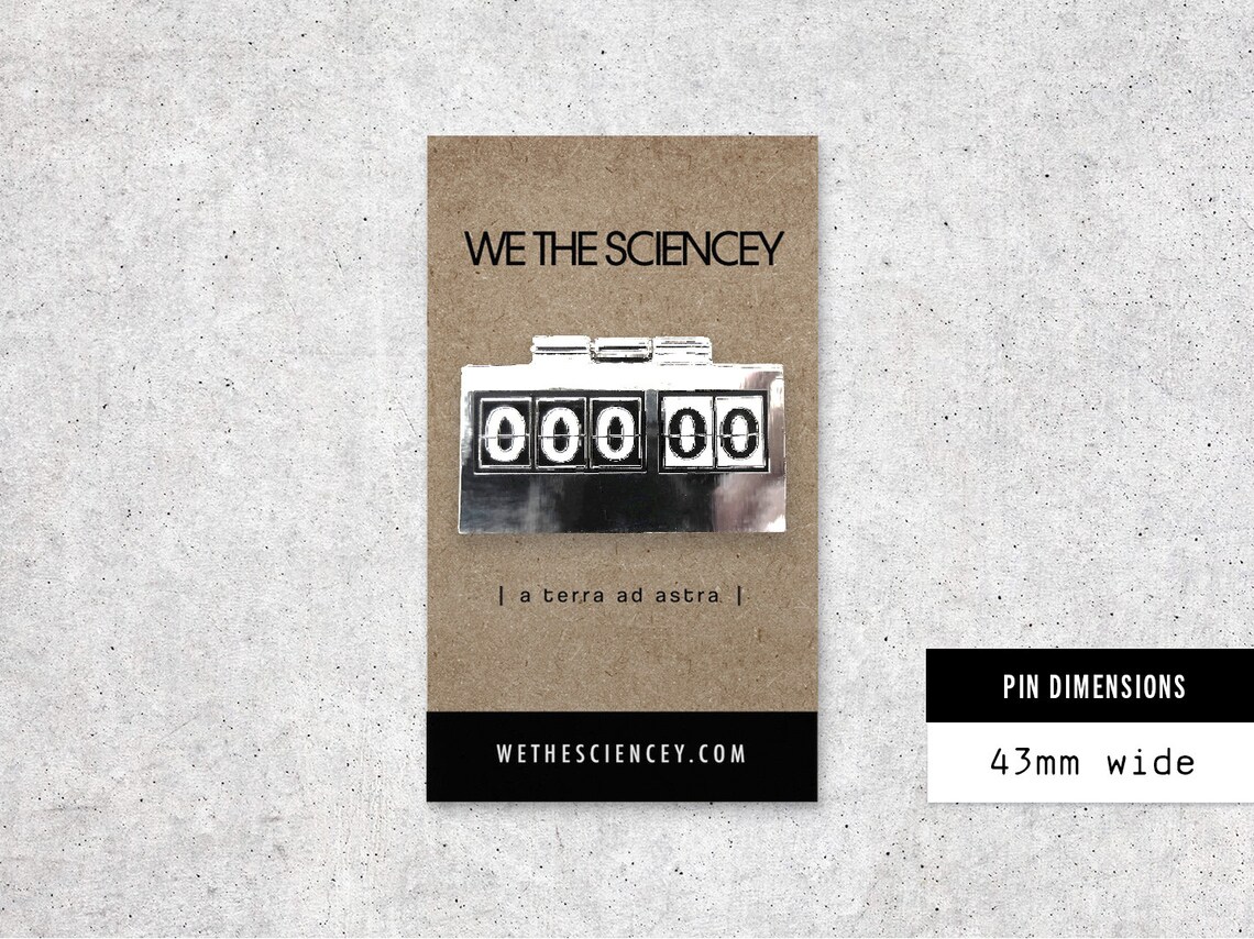 Hinged Lost Countdown Clock Enamel Pin TV Lost The Swan Etsy