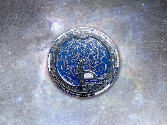 Northern Hemisphere Planisphere - Constellation Desk Star Chart Spinner - Personalizable Space / Astronomy Gift