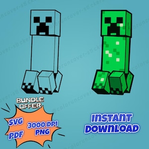 Mijn ambachtelijke svg, mijne ambachtelijke png, klimplant PNG, klimplant svg, mijne ambachtelijke clipart, gaming svg, tshirt design svg, gaming png,