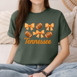 Maglietta da football del Tennessee, giornata di gioco del Tennessee, maglietta Volunteer Spirit, maglietta con grafica del Tennessee, completo da tailgate, maglietta da viaggio, regalo per tifosi sportivi
