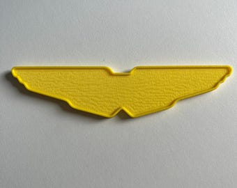 Aston Martin Wing Car Logo Embroidered Patch - Iron On Or Sew On