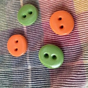 Botões de argila polimérica pastel feitos à mão: enfeites artesanais kawaii