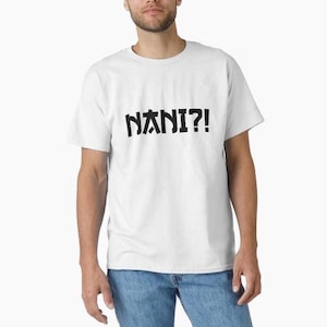 T-shirt Nani, T-shirt unisex, T-shirt 100% cotone, T-shirt girocollo, T-shirt estiva, T-shirt comoda, T-shirt a manica corta
