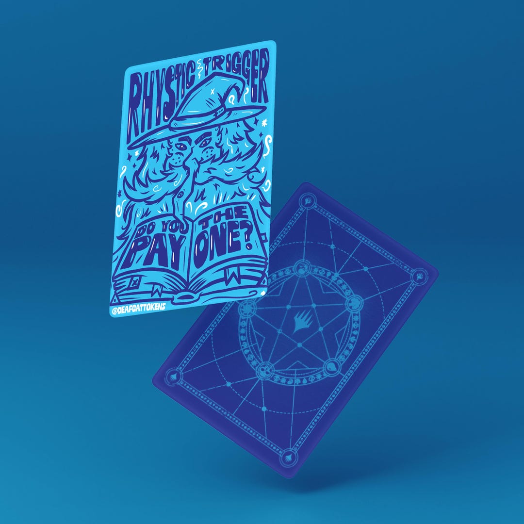RHYSTIC TRIGGER TOKEN | Deafcattokens - Etsy