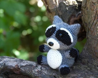 Raccoon Amigurumi Crochet Pattern