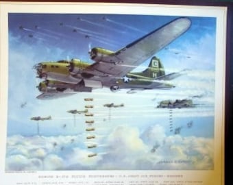 1945 Boeing B17G Flying Superfortress Bomber US Army Air WWII