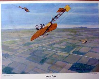 1913 Adolphe Pegoud 1st Loop the Loop Bierlot Type XI Looper