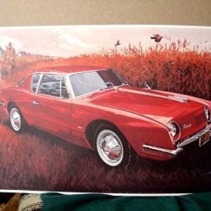 1963 Studebaker Avanti Fiberglass 72 Speed Records