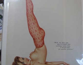 November 1966 Birthday Gift Nude Bare Breasts Playboy Vargas Pinup