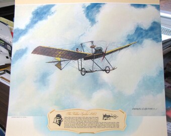 1912 Anthony Fokker Spider Wire Monoplane Antique Aviation Early Flight Planes