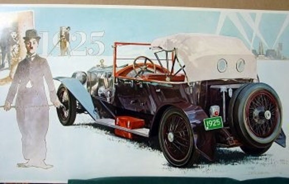 1925 Wasp Motor Car Charlie Chaplin Karl Martin Rickshaw Etsy