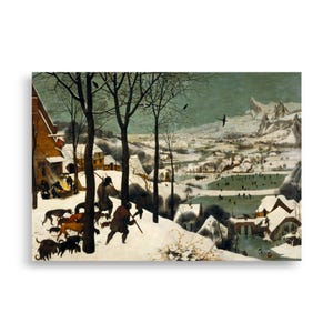 The Hunters in the Snow | Pieter Bruegel the Elder | Museum-quality poster