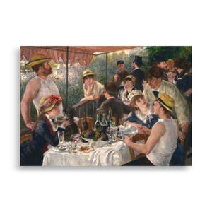 Luncheon of the Boating Party | Pierre-Auguste Renoir | Museum-quality poster