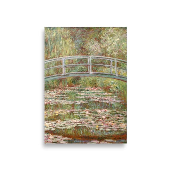 Bridge Over a Pond of Water Lilies | Claude Monet | Museum-quality
