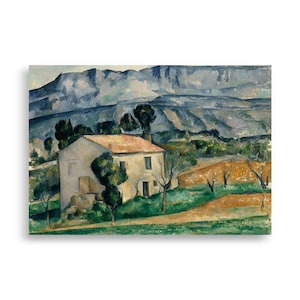 House in Provence | Paul Cézanne | Museum-quality poster